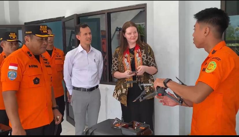 Kedubes Australia Sambangi Pos SAR Pangkalan Bun, Perkuat Sinergi Lintas Negara