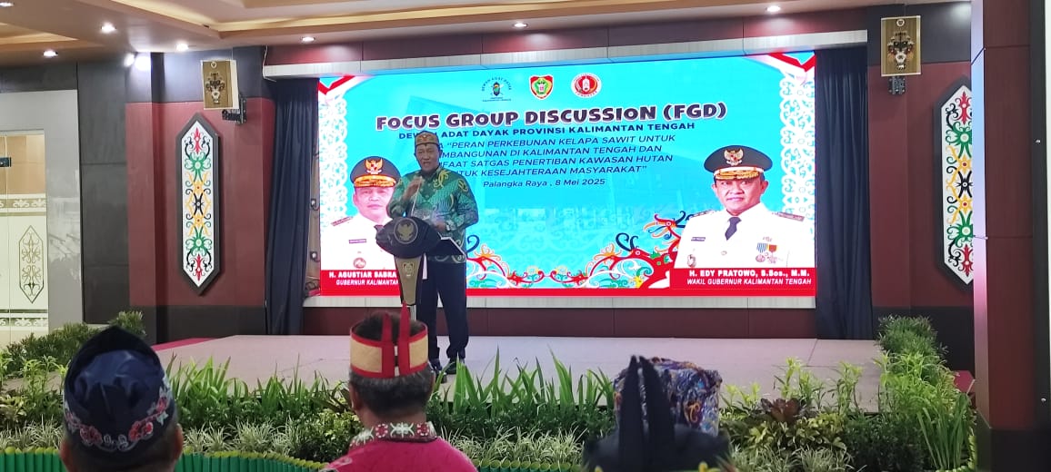 Pemprov Kalteng Dukung Penuh DAD Perkuat Peran Adat Jaga Kelestarian Hutan