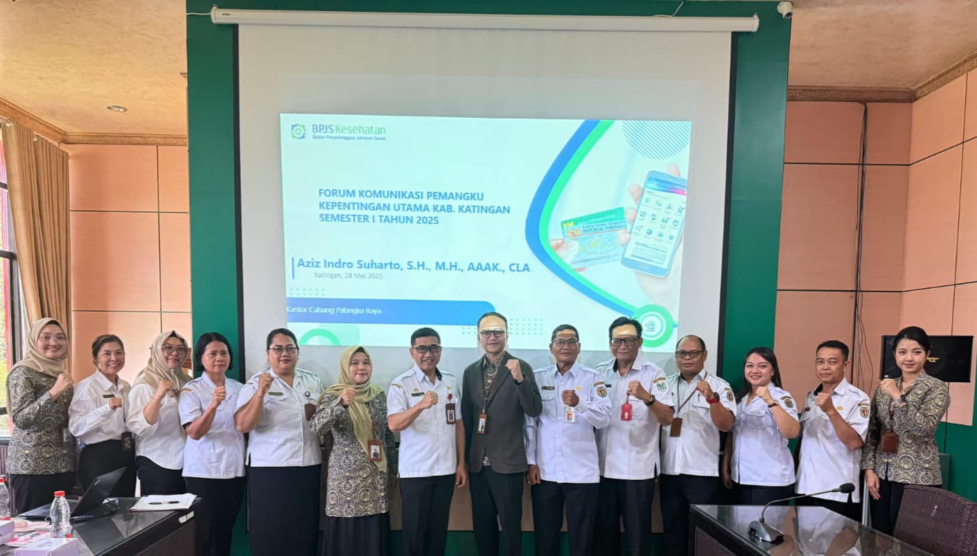 Percepat Capaian UHC Katingan, Pj Sekda Dorong Upaya Peningkatan Keaktifan Peserta JKN