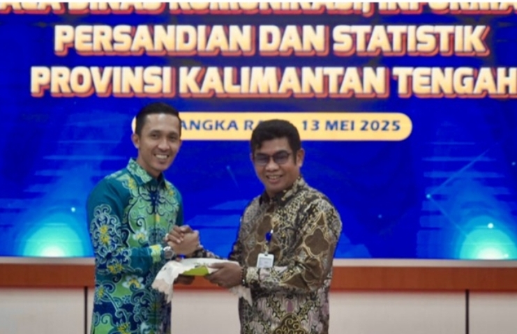 Rangga Lesmana Gantikan Agus Siswadi Pimpin Diskominfosantik Kalteng