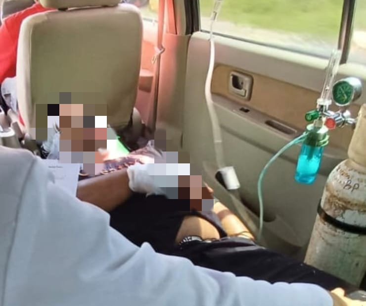 Upaya Rujuk Berujung Duel Berdarah, Dua Pria Terluka Akibat Konflik Keluarga di Kumai
