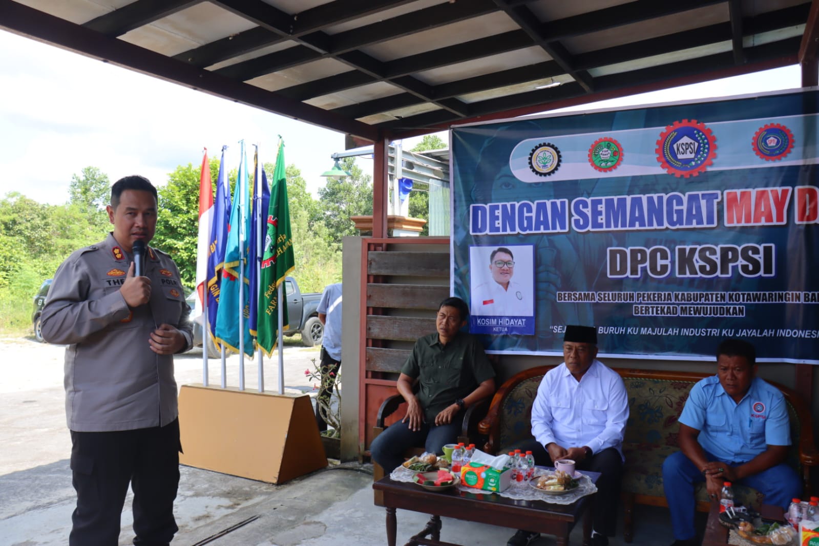 Kapolres Kobar Tekankan Pentingnya Stabilitas Keamanan dalam Peringatan May Day 2025