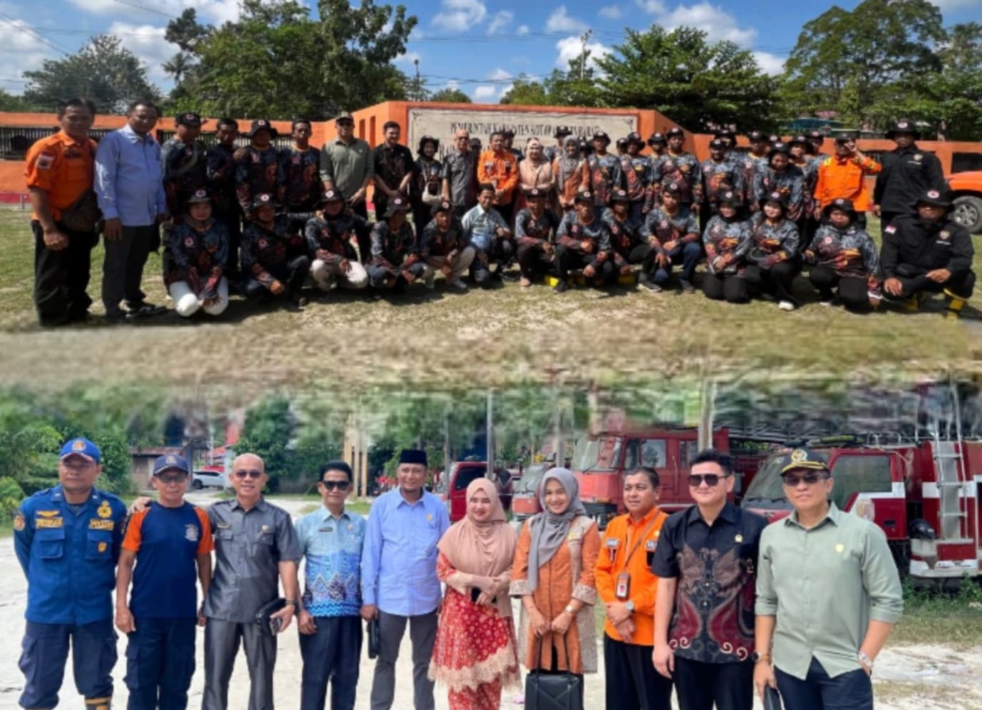 Jelang Kemarau, Komisi A DPRD Kobar Tinjau Kesiapan BPBD dan Damkar
