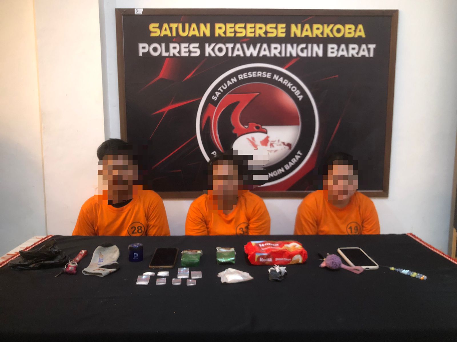 Aksi Misterius di Jalan Abdul Ancis Berujung Penangkapan Tiga Pelaku Sabu, Satu di Antaranya Perempuan