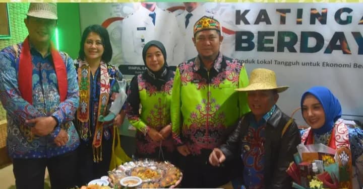 Pemkab Katingan Promosikan Produk Unggulan di Kalteng Expo 2025