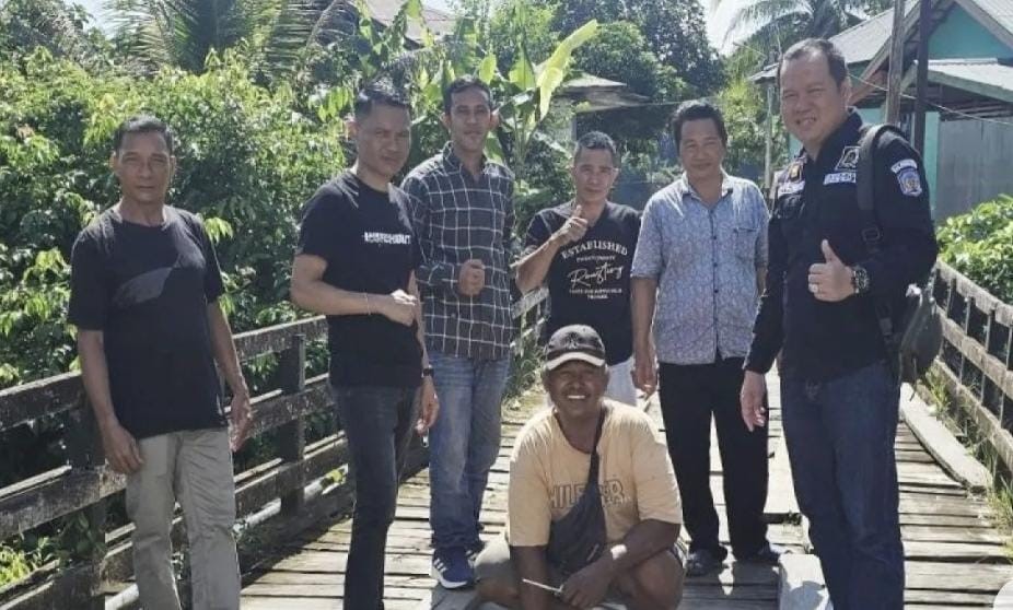 Sutrisno Janji Perjuangkan Rehab Jembatan Lewat APBD Perubahan