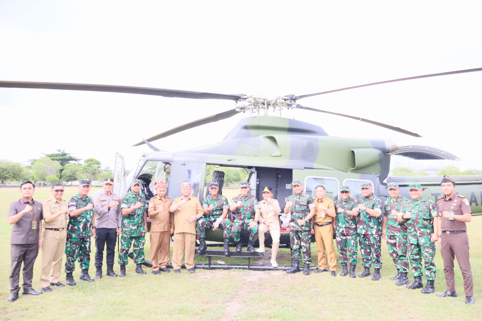 Wakasad Tinjau Langsung Kesiapan Pembangunan Batalyon TP 831 Panunjung Tarung di Katingan