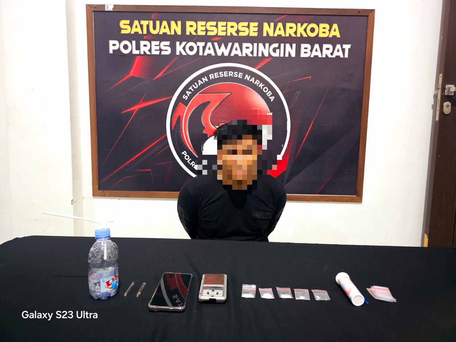 Terbongkar! Buruh Harian di Pangkalan Bun Jadi Pengedar Sabu