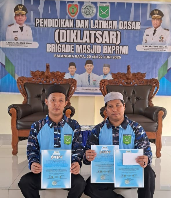 Kader BKPRMI Katingan Tembus 10 Besar Terbaik di Diklatsar Kalimantan Tengah