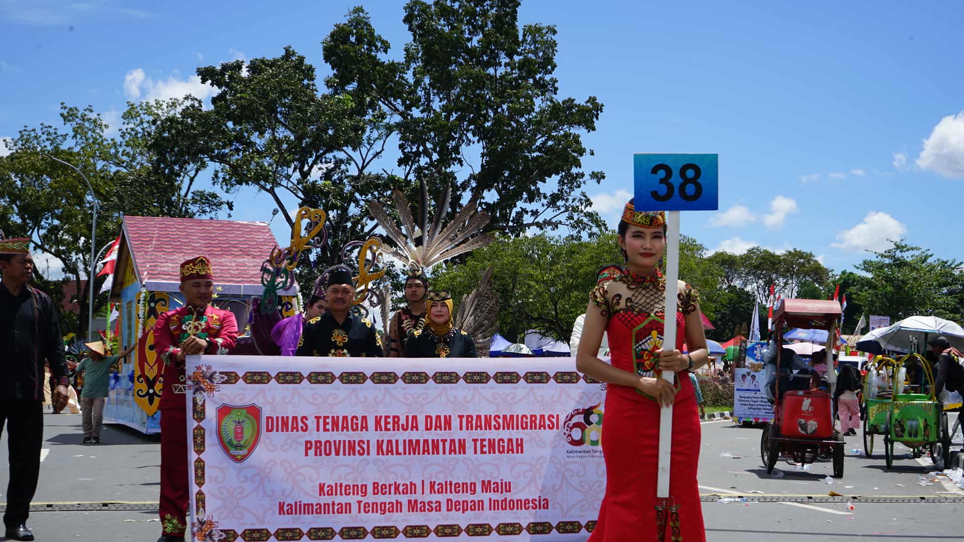 Disnakertrans Kalteng Meriahkan FBIM dengan Semangat Persatuan