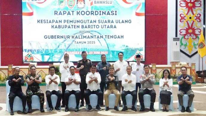 Ketua DPRD Kalteng Tekankan Pentingnya Sinergi dan Stabilitas Jelang PSU Barito Utara