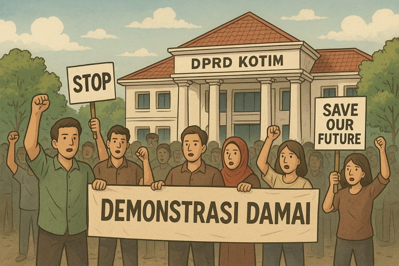 Besok Ratusan Massa Akan Geruduk Gedung DPRD Kotim, Ini Tuntutannya