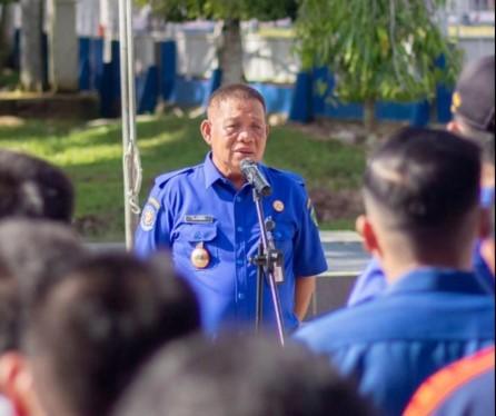 Disdamkarmat Barito Utara Gelar Apel Pagi, Tekankan Disiplin dan Kesiapsiagaan