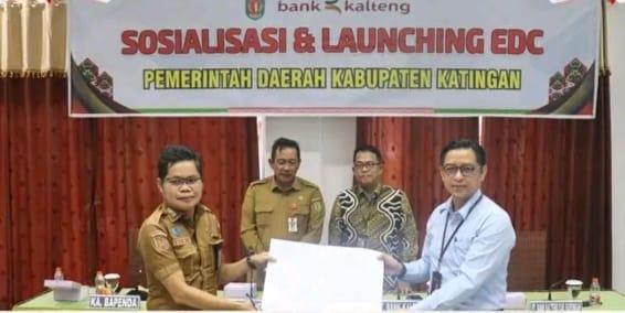 Pemkab Katingan Dorong Transparansi Keuangan Lewat E-Tagihan Bank Kalteng