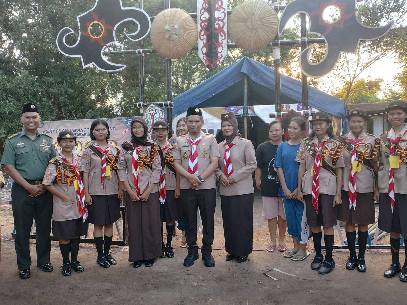 Puluhan Siswa Sekolah Rakyat Ikuti Kemah Besar Pramuka di Katingan
