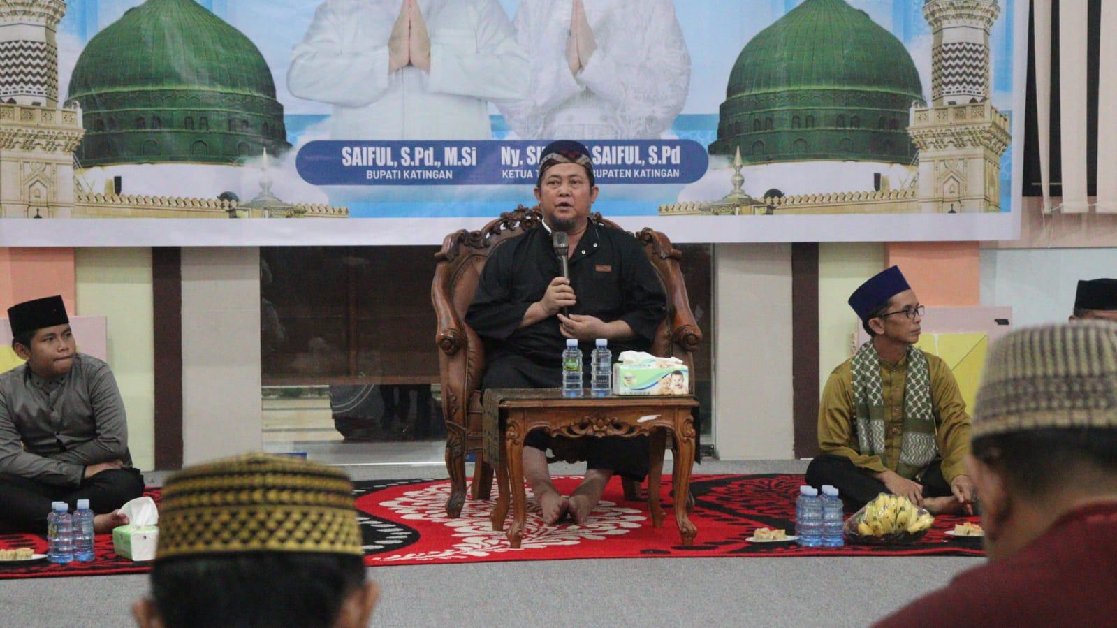 Peringati Maulid Nabi, Bupati Katingan Doakan Kesejahteraan Daerah dan Masyarakat