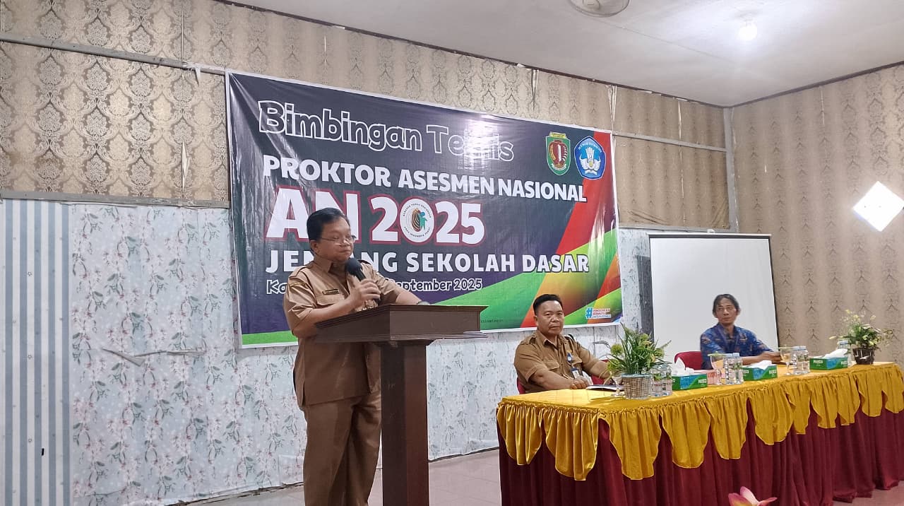 Tingkatkan Mutu Pendidikan, Pemkab Katingan Gelar Bimtek Proktor ANBK SD