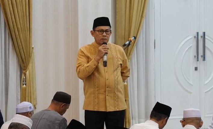 Tahlilan 7 Hari Ayahanda Pj Bupati Barut, Momentum Doa dan Dukungan dari Forkopimda