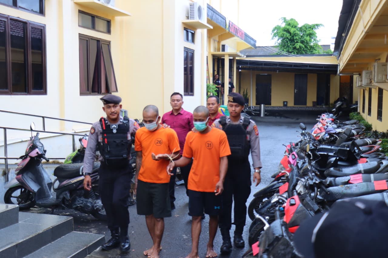 Polres Kobar Bongkar Sindikat Curanmor Antar-Kecamatan, 80 Motor Diamankan