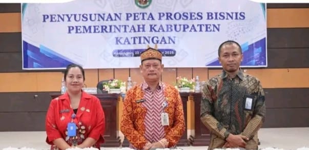 Pemkab Katingan Tegaskan Komitmen Reformasi Lewat Penyusunan Peta Proses Bisnis