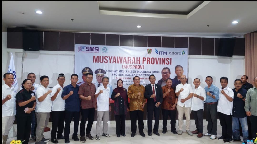 Musprov SMSI Kalteng Dorong Regenerasi dan Profesionalisme Media Siber