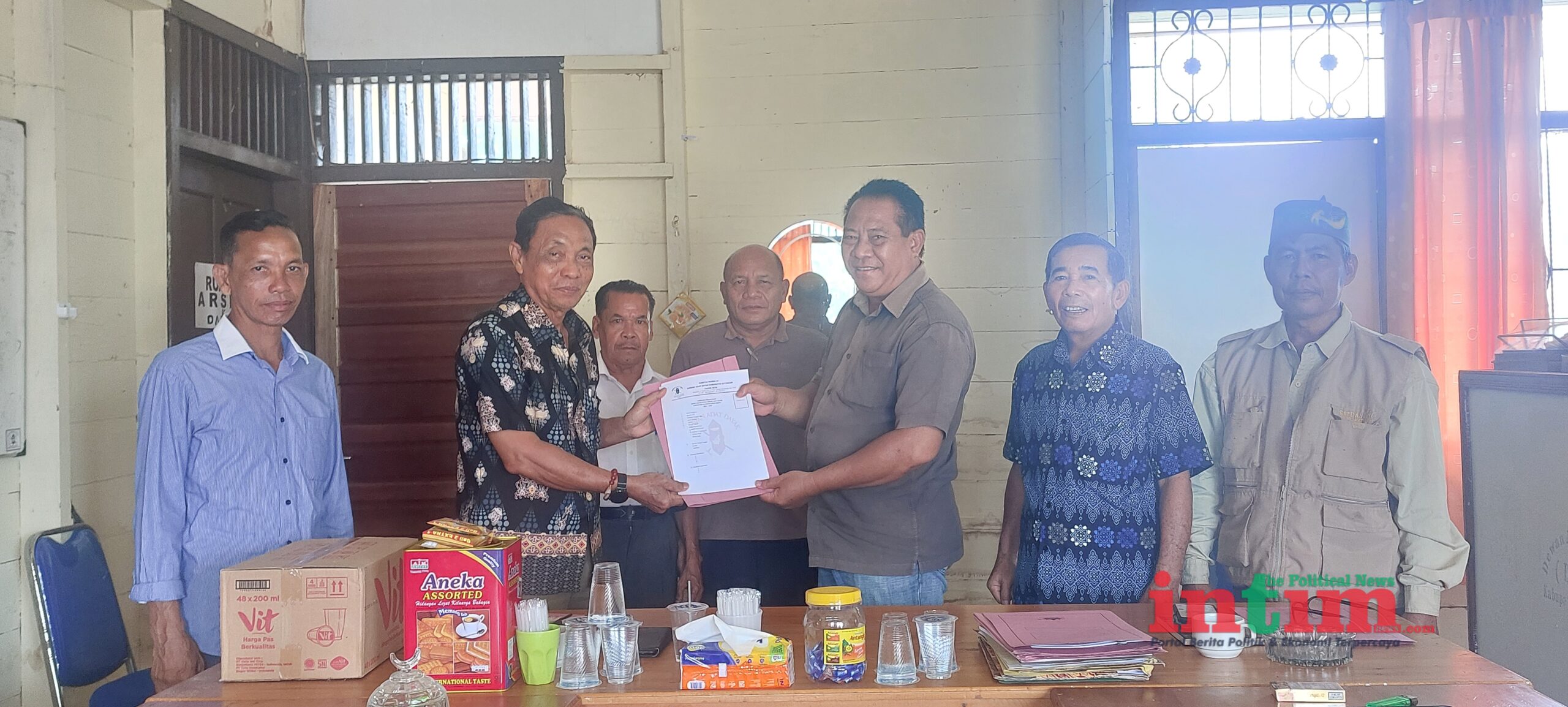 Heriyadi P. Samat Ambil Formulir, Siap Kembali Maju Jadi Ketua DAD Katingan