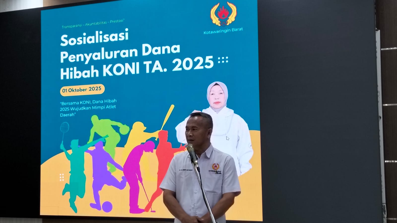 KONI Kobar: Dana Hibah Bukan Sekadar Anggaran, Tapi Amanah untuk Prestasi