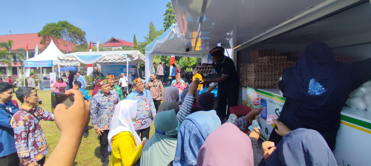 GPM Jadi Peluang bagi UMKM dan Petani Lokal Kalteng, Harga Terjangkau Warga Senang
