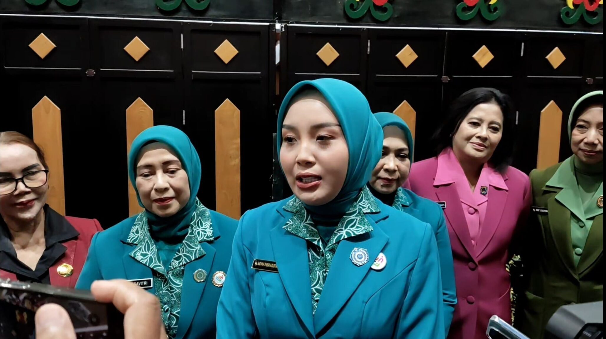 Aisyah Thisia Sabran Harap TP-PKK Barut Lanjutkan Program Pembinaan Hingga ke Posyandu