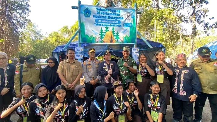 Bupati Saiful Dorong Penguatan Karakter Kebangsaan Pelajar Lewat Kemah Lintas Agama