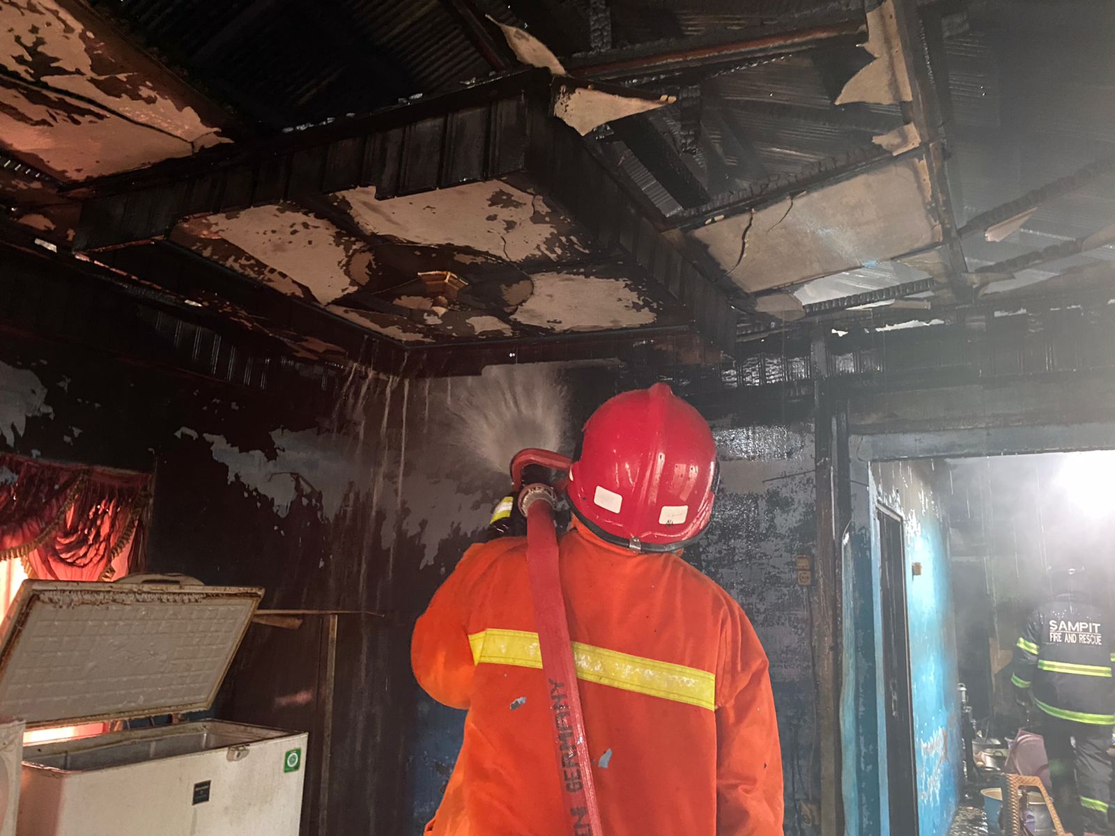 Kebocoran Tabung Gas Picu Kebakaran Rumah di Sampit, Kerugian Capai Rp 200 Juta