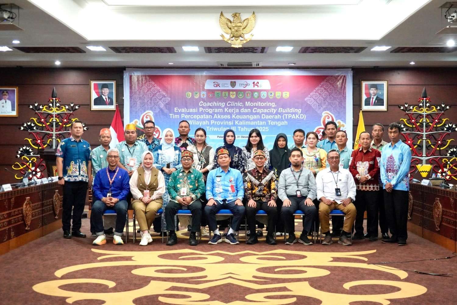 Pemprov Kalteng dan OJK Sinergikan Langkah Akses Keuangan Daerah Lewat Coaching Clinic Triwulan III