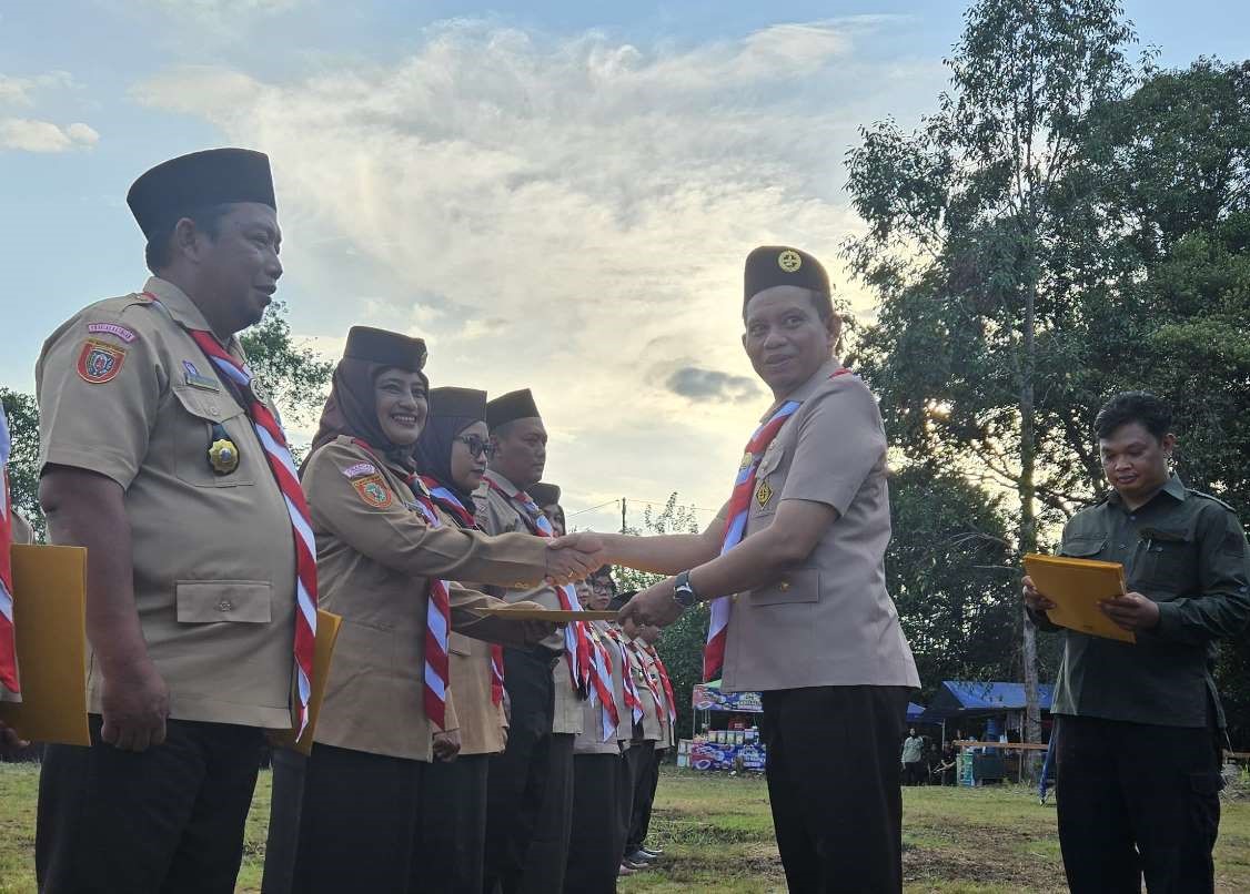 Siswa SR Belajar Kepemimpinan dan Kerja Sama di KBP Pramuka Katingan