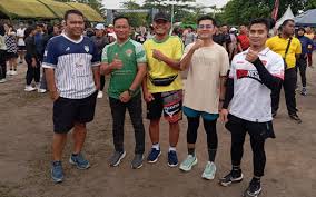 Ratusan Peserta Meriahkan Fun Run HUT ke-80 TNI di Kasongan