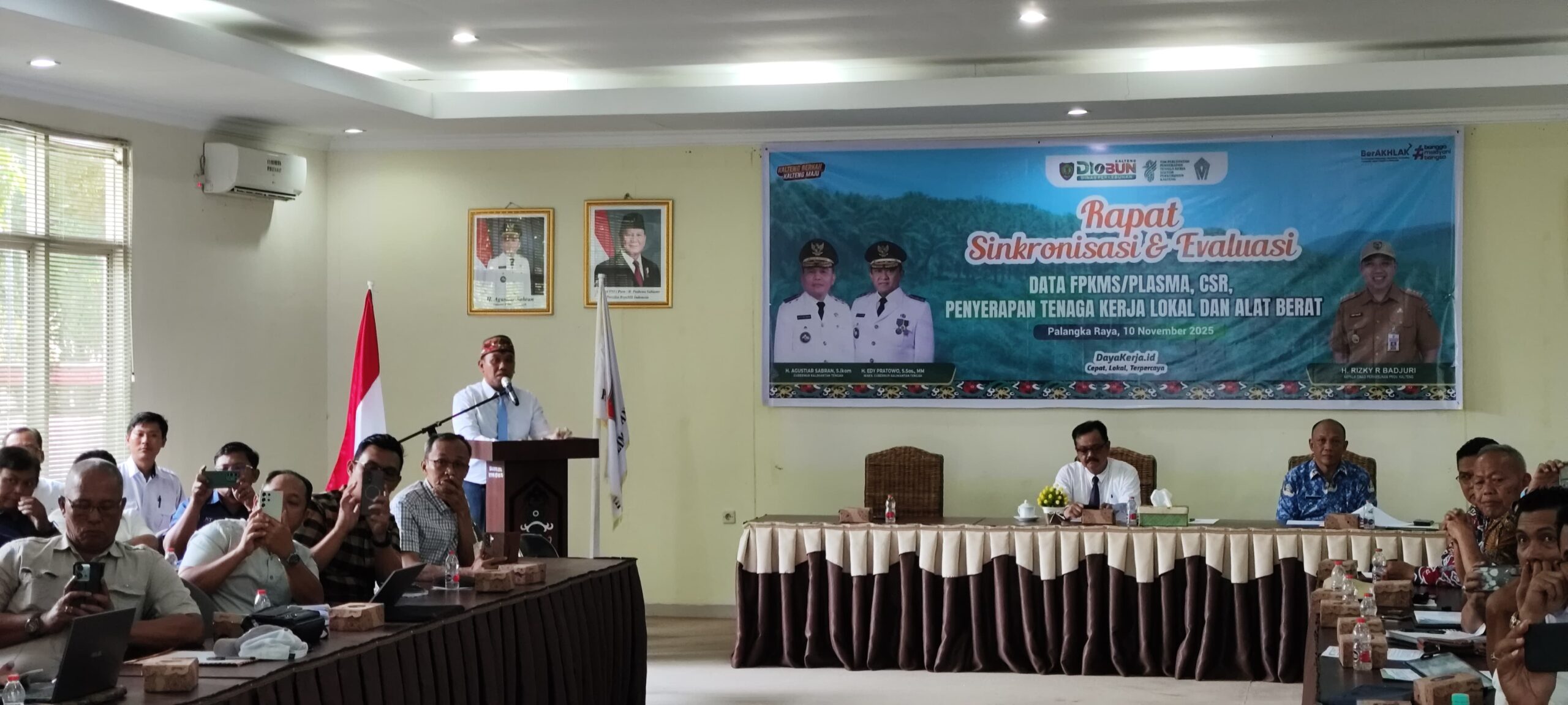 Disbun Kalteng Evaluasi Data Plasma Sawit, Realisasi Baru 52,66 Persen