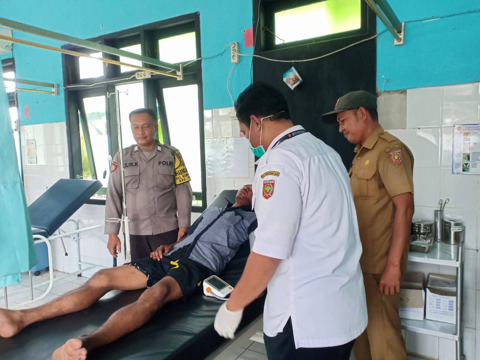 ODGJ Bawa Sajam di Pasar Cempaka, Polisi Sigap Amankan dan Lakukan Pendampingan