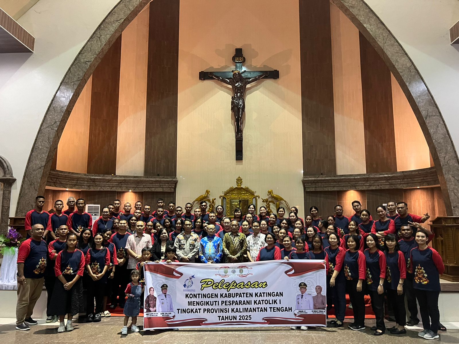 Kontingen Pesparani Katingan Resmi Dilepas, Siap Berlaga di Tingkat Provinsi