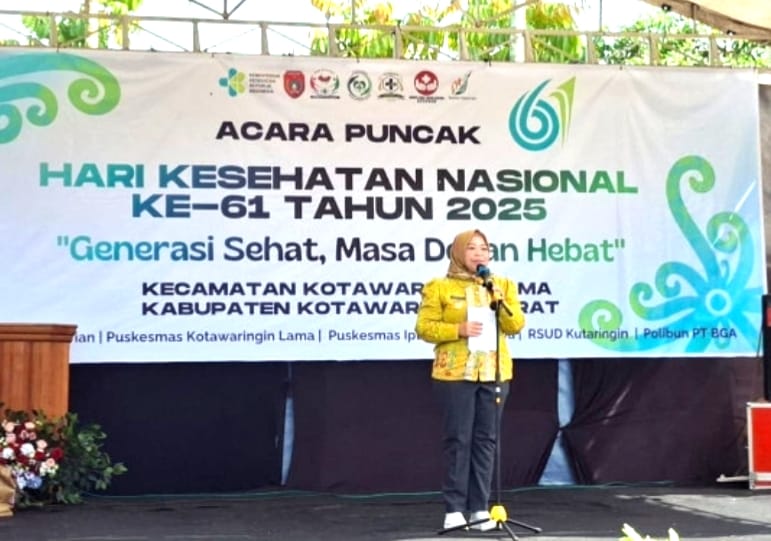 Peringatan HKN di Kobar Fokuskan Kualitas Kesehatan Masyarakat