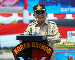 Sinergi Brimob TNI Masyarakat Kunci Kalteng Aman