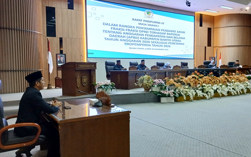 Pemkab Barito Utara dan DPRD Sepakati 25 Raperda dalam Propemperda 2026